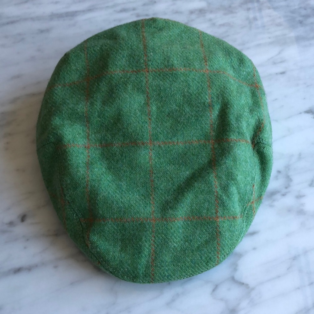 J. Crew Women’s Scally cap Green wool S/M